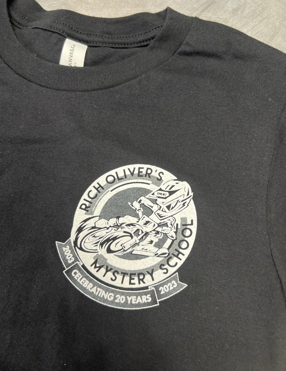 ROMS 20th Anniversary Black T-shirt – Rich Oliver's Mystery School