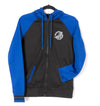 ROMS Hooded Jacket - Men's and Women's in Blue/Black and Grey/Black