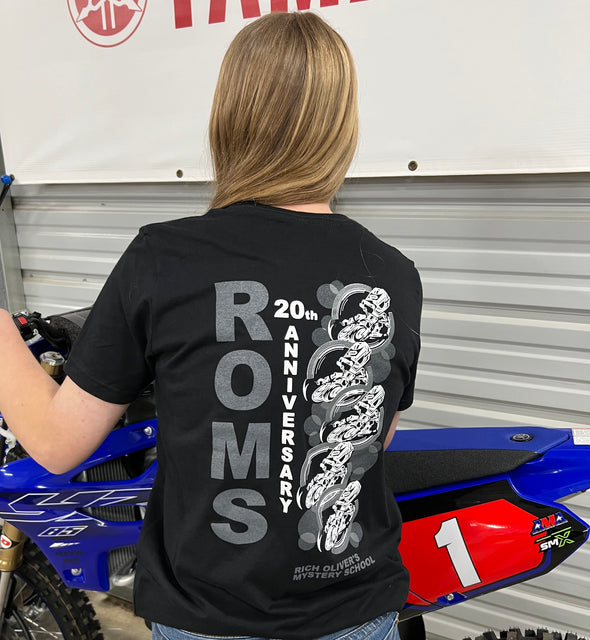 ROMS 20th Anniversary Black T-shirt