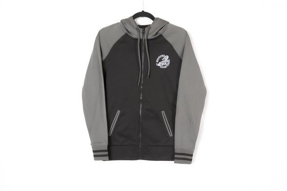 ROMS Hooded Jacket - Men's and Women's in Blue/Black and Grey/Black