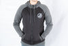 ROMS Hooded Jacket - Men's and Women's in Blue/Black and Grey/Black