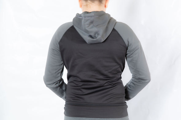 ROMS Hooded Jacket - Men's and Women's in Blue/Black and Grey/Black